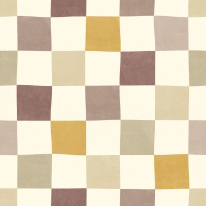 Ohpopsi Revive Disco Check Chocolate Mix Wallpaper - REV50132W