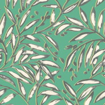 Ohpopsi Lorena Vine Emerald Wallpaper - RON50111W