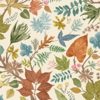 Ohpopsi Lush Leaves Marmalade Wallpaper - RON50121W