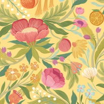 Ohpopsi Clementine Marigold Wallpaper - RON50146W