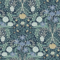 Galerie Sommarang 2 Frösö Blue/Green Wallpaper - S24101