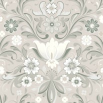 Galerie Sommarang 2 Östanskär Beige/Grey Wallpaper - S24112