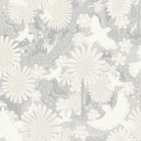 Galerie Sommarang 2 Drömma Grey Wallpaper - S63011
