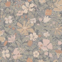 Galerie Sommarang 2 Midsommar Grey/Pink Wallpaper - S63020