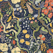 Galerie Sommarang 2 Ann Blue Wallpaper - S65101