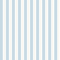 Ohpopsi Wide Multi Stripe Wedgewood Wallpaper - SIS50133W
