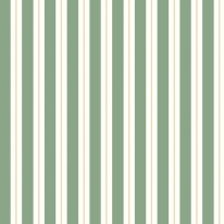 Ohpopsi Wide Multi Stripe Moss Wallpaper - SIS50140W