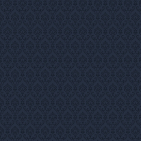 Galerie Simply Silks 4 Small Damask Navy Metallic Wallpaper - SK34736