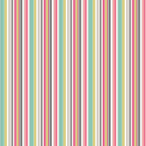 Ohpopsi Barcode Stripe Raspberry Wallpaper - STR50106W