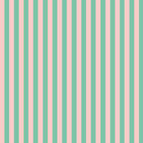 Ohpopsi Bloc Stripe Jade Blossom Wallpaper - STR50115W