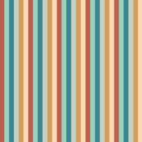 Ohpopsi Rainbow Bloc Teal Mix Wallpaper - STR50121W