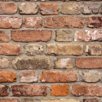 Grandeco Rustic Brick Beige/Rust Wallpaper - WL2202