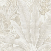 Galerie Welcome Home Tropical Leaves Beige Wallpaper - WH30116