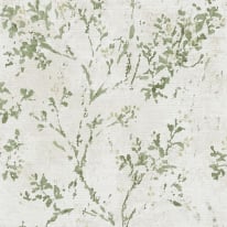 Galerie Welcome Home Rustic Blossom Green Wallpaper - WH30126