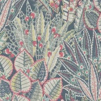 Galerie Welcome Home Bohemian Floral Green Multi Wallpaper - WH30141