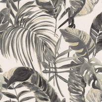 Ohpopsi Palera Palm Leaves Sable/Stone Wallpaper - WLD53102W
