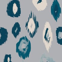 Ohpopsi Animal Ikat Serpentine/Ink Wallpaper - WLD53120W