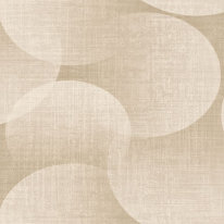 Belgravia Decor Marrakesh Large Orb Beige Wallpaper - Z70739