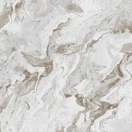 Erismann Carrara Marble Grey/Gold Metallic Wallpaper - 10318-10