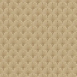 Erismann Antionette Fan Gold Metallic Wallpaper - 10346-30