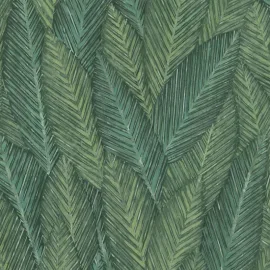 Erismann Palm Leaves Foliage Green Wallpaper - 10391-07