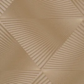 Erismann Gala 3D Effect Fan Gold Metallic Wallpaper - 10404-30