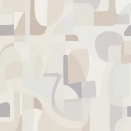 Erismann Fragment Modern Geometric Beige Multi Wallpaper - 10432-31