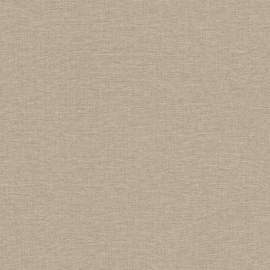 Erismann Serenity Linen Texture Caramel Wallpaper - 10510-11