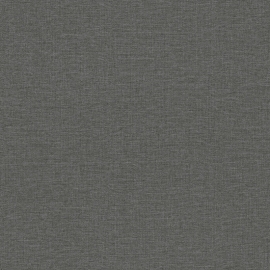 Erismann Serenity Linen Texture Black Wallpaper - 10510-47