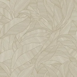 Erismann Silvana Leaf Gold Wallpaper - 10530-11