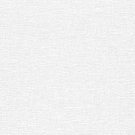 Close-up material sample of the Erismann Modern Balance 10550-01 design showing the detailed white hessian weave fabric texture.