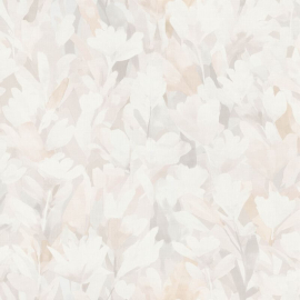 A flat swatch image of the 10586-02 beige flower pattern.
