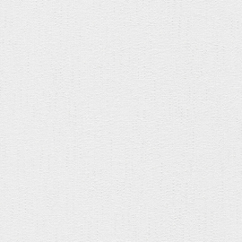 Close-up material sample of the Erismann Modern Balance 10606-01 design showing the crisp white fabric weave details.
