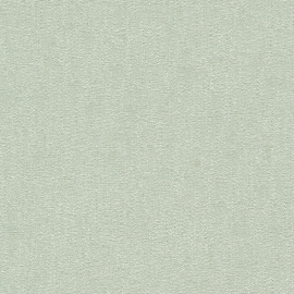 Close-up material sample of the Erismann Modern Balance 10606-07 design showing the fresh green fabric weave details.