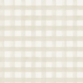 Holden Decor Watercolour Gingham Beige Wallpaper - 13290