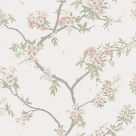 Holden Decor Cherry Blossom Cream/Pink Wallpaper - 14213