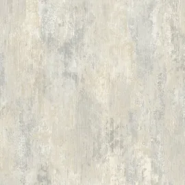 Grandeco Vincenzo Distressed Texture Neutral Metallic Wallpaper - 191301