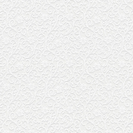 Flat swatch of Erismann Fleur 20061-01 showing the detailed luxury textured vinyl surface.