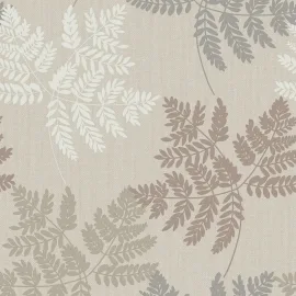 Belgravia Decor Anaya Fern Cream Metallic Wallpaper - 2147