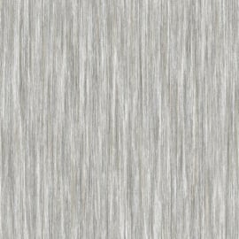 High-resolution flat swatch of Muriva Theon Texture wallpaper in grey with a shimmering metallic finish.