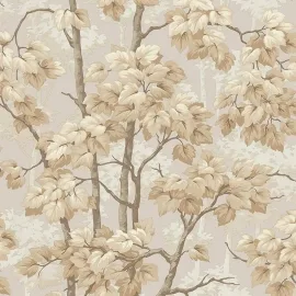 Belgravia Decor Rivington Tree Beige Wallpaper - 2504