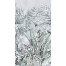 Erismann Guido Maria Ayana Green/Grey Wall Mural - 2546N82