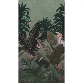 Erismann Guido Maria Tropical Twilight Green Wall Mural - 2547N81