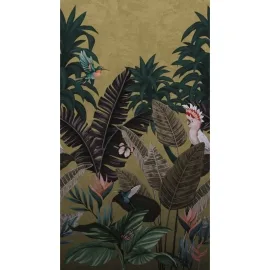 Erismann Guido Maria Tropical Twilight Gold Wall Mural - 2547N82