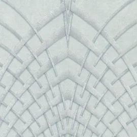 Galerie Avalon Arch Design Green/Pearl Metallic Wallpaper - 32252
