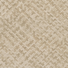 Galerie Eden Woven Weave Beige Wallpaper - 33309