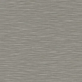 Galerie Eden Subtle Weave Dark Grey Wallpaper - 33319