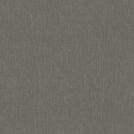 Galerie Eden Linen Texture Anthracite Wallpaper - 33330