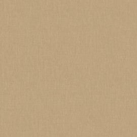 Galerie Eden Linen Texture Dark Beige Wallpaper - 33965