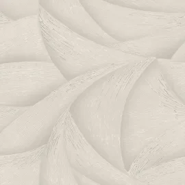Galerie Odyssey Abstract Wave Grey/Beige Metallic Wallpaper - 35501